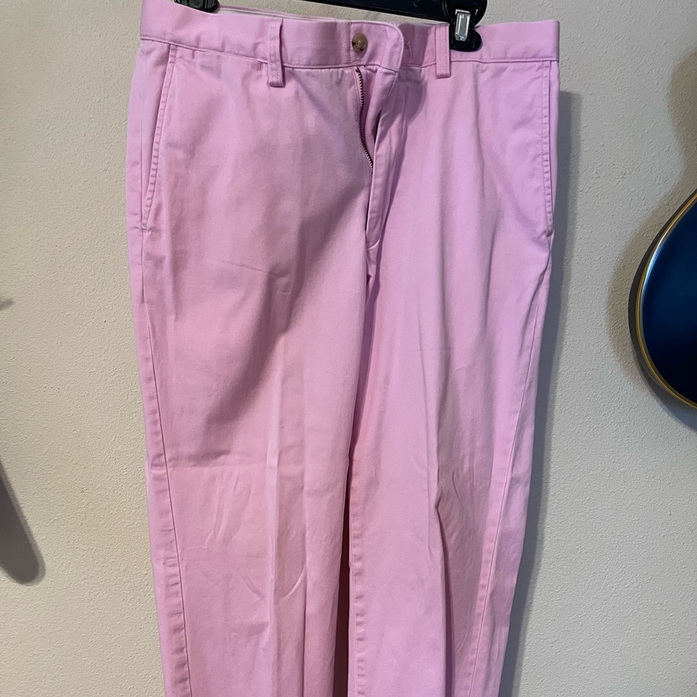 Mens Ralph Lauren PINK chino pants 32x32